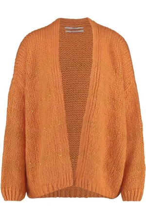 VILA Viril open ls knit cardigan noos abricot