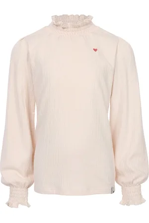 LOOXS Revolution Zomer top meisjes jersey fancy crinkle milkshake