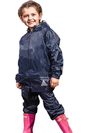 Result Set waterdichte jas en broek voor kinderen/kinderen