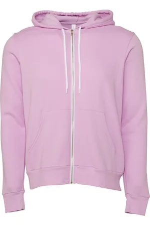 Bella + Canvas Unisex volwassen polycotton full zip hoodie
