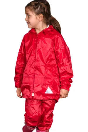 Result Set waterdichte jas en broek voor kinderen/kinderen
