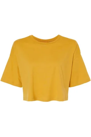 Bella + Canvas Dames jersey crop t-shirt