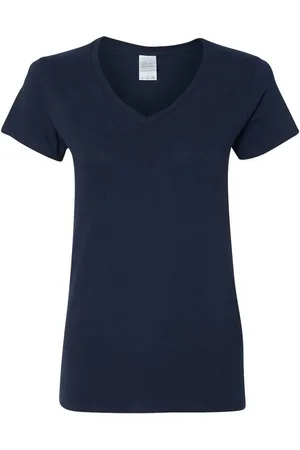 Gildan Dames soft touch v hals t-shirt