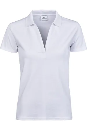 TeeJays Dames luxe stretch poloshirt