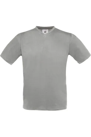 B and C Heren exact v hals t-shirt