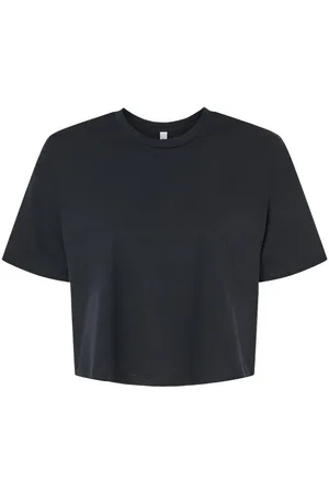Bella + Canvas Dames jersey crop t-shirt
