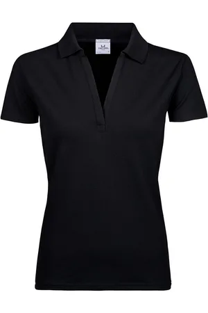 TeeJays Dames luxe stretch poloshirt