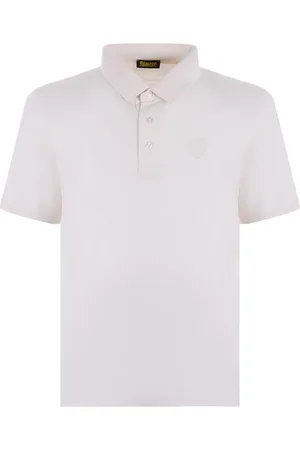 Blauer Polo top heren