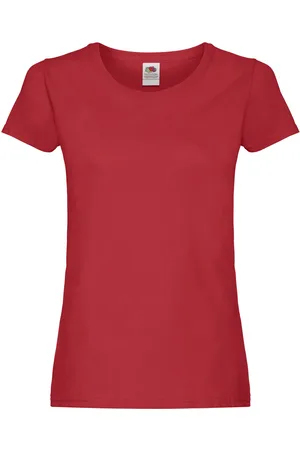 Fruit Of The Loom Dames origineel t-shirt