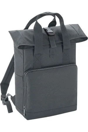 BagBase Roll top gerecycleerde twin handle rugzak