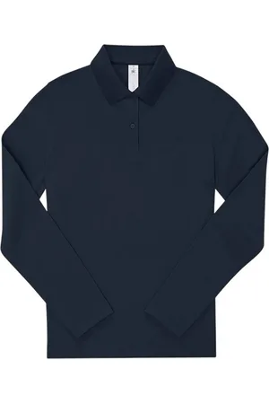 B and C Dames my polo 210 poloshirt met lange mouwen