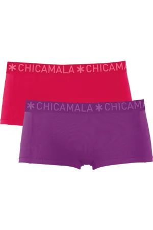 Muchachomalo Dames 2-pack boxershorts effen