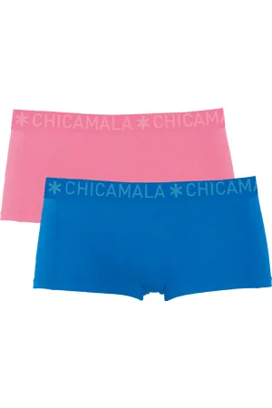 Muchachomalo Dames 2-pack boxershorts effen