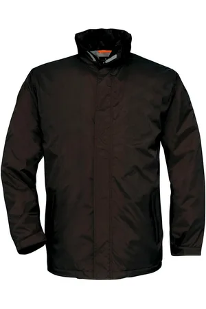B and C Heren ocean shore midseason parka