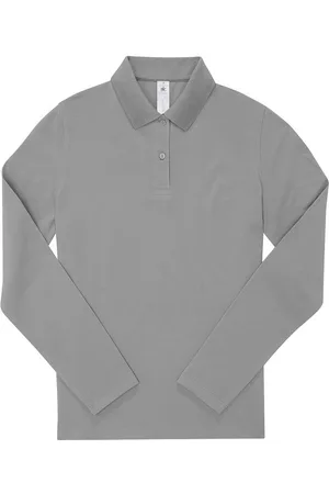 B and C Dames my polo 180 shirt met lange mouwen