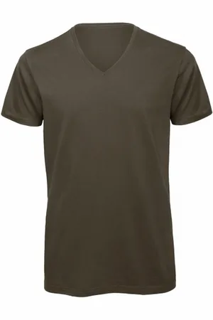 B and C Heren inspire organic v hals t-shirt