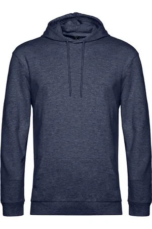 B and C Unisex french terry hoodie voor volwassenen