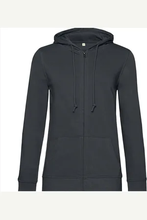 B and C Dames inspire organic full zip hoodie
