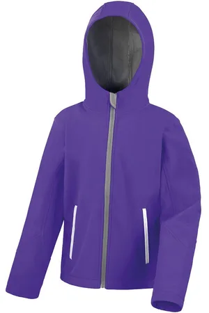 Result Kinder/kids tx performance hooded soft shell jacket
