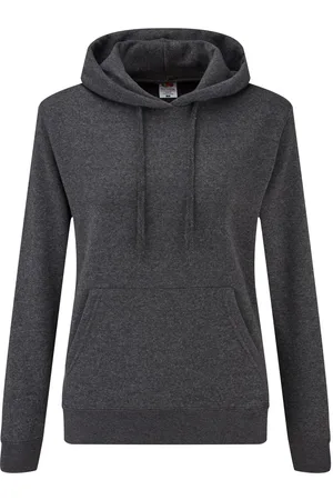 Fruit Of The Loom Dames klassieke effen hoodie
