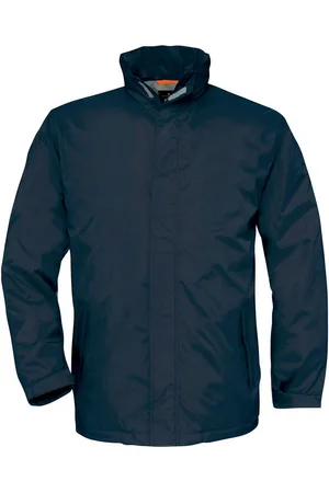 B and C Heren ocean shore midseason parka
