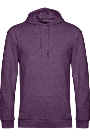 B and C Unisex french terry hoodie voor volwassenen
