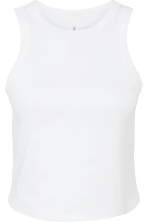 Bella + Canvas Dames micro-rib racer tanktop