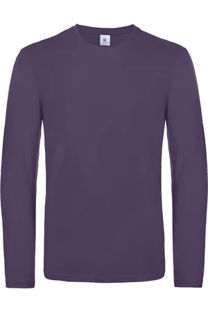 B and C Heren #e190 t-shirt met lange mouwen