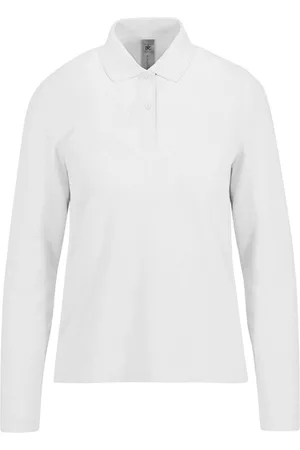 B and C Dames my polo 210 poloshirt met lange mouwen