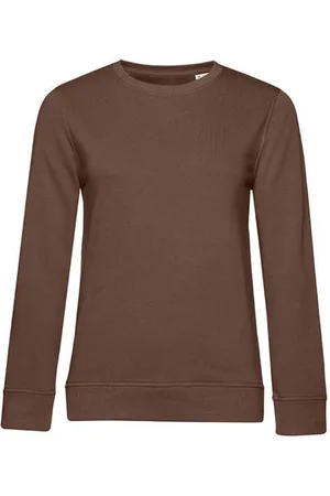 B and C Dames organic inspire crew hals sweatshirt