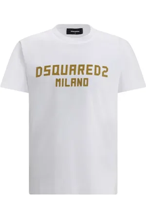 Dsquared2 T-shirt met contrasterend monogram print