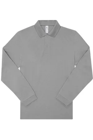 B and C Heren my polo 210 shirt met lange mouwen