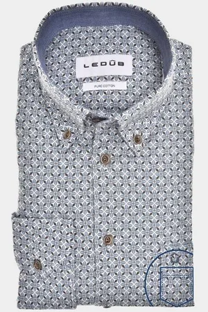 Ledub Business hemd lange mouw le24209 mfn 5 0142694/130-150-000
