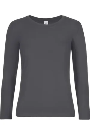 B and C Dames #e190 t-shirt met lange mouwen