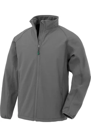 Result Kinder/kids 2-laags bedrukbaar softshell jack
