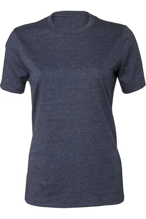 Bella + Canvas Dames cvc jersey relaxed fit t-shirt met korte mouwen