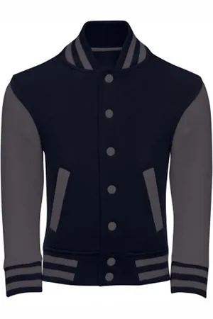 SG Childrens/kids ringspun cotton varsity jacket