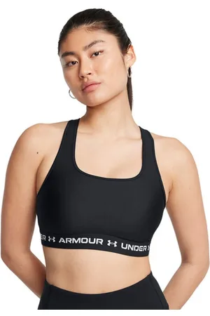 Under Armour Crossback mid bra-blk d-dd 1361034-006