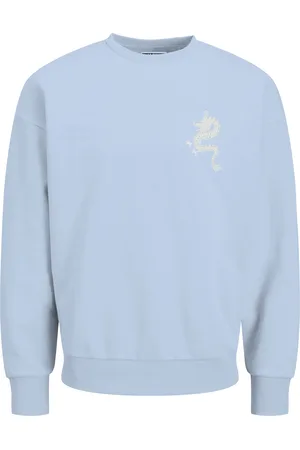 JACK & JONES Jjcharge printed sweat crew neck jn