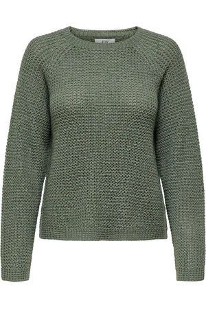 JACQUELINE DE YONG Jdyellen ls oneck raglan pullover oud