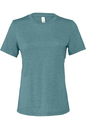 Bella + Canvas Dames cvc jersey relaxed fit t-shirt met korte mouwen
