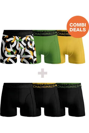 Muchachomalo Heren 3+3-pack boxershorts