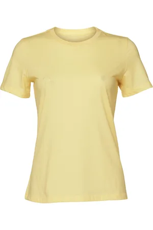 Bella + Canvas Dames cvc jersey relaxed fit t-shirt met korte mouwen