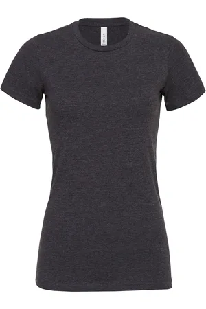 Bella + Canvas Dames cvc jersey relaxed fit t-shirt met korte mouwen