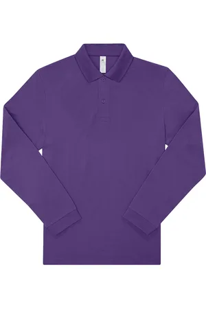 B and C Heren my polo 180 poloshirt met lange mouwen