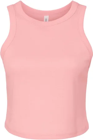 Bella + Canvas Dames micro-rib racer tanktop