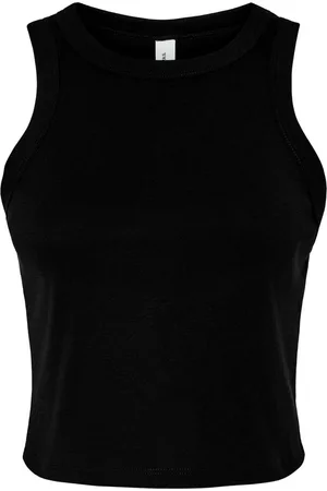 Bella + Canvas Dames micro-rib racer tanktop