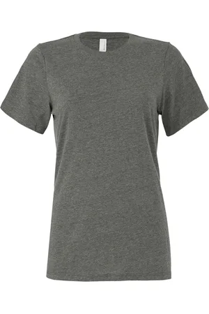 Bella + Canvas Dames cvc jersey relaxed fit t-shirt met korte mouwen