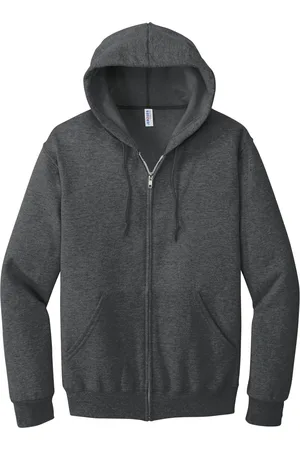 Jerzees Colours Heren nublend full zip hoodie