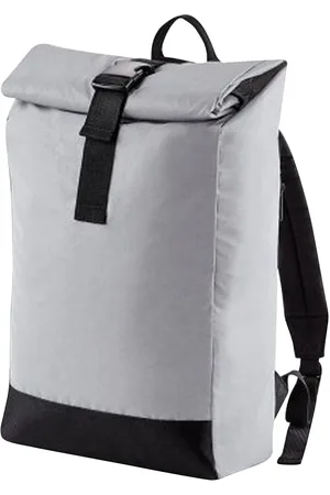 BagBase Reflecterende roll top rugzak